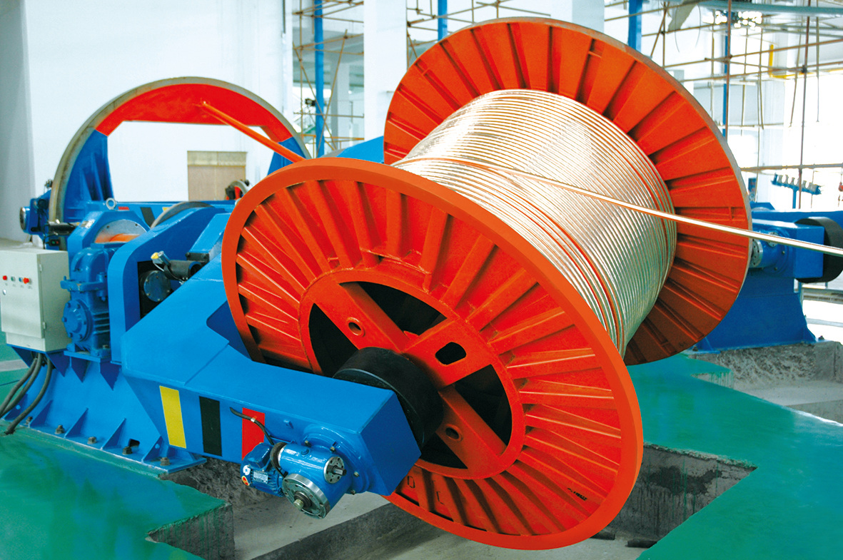 Drum twister with large cable reels